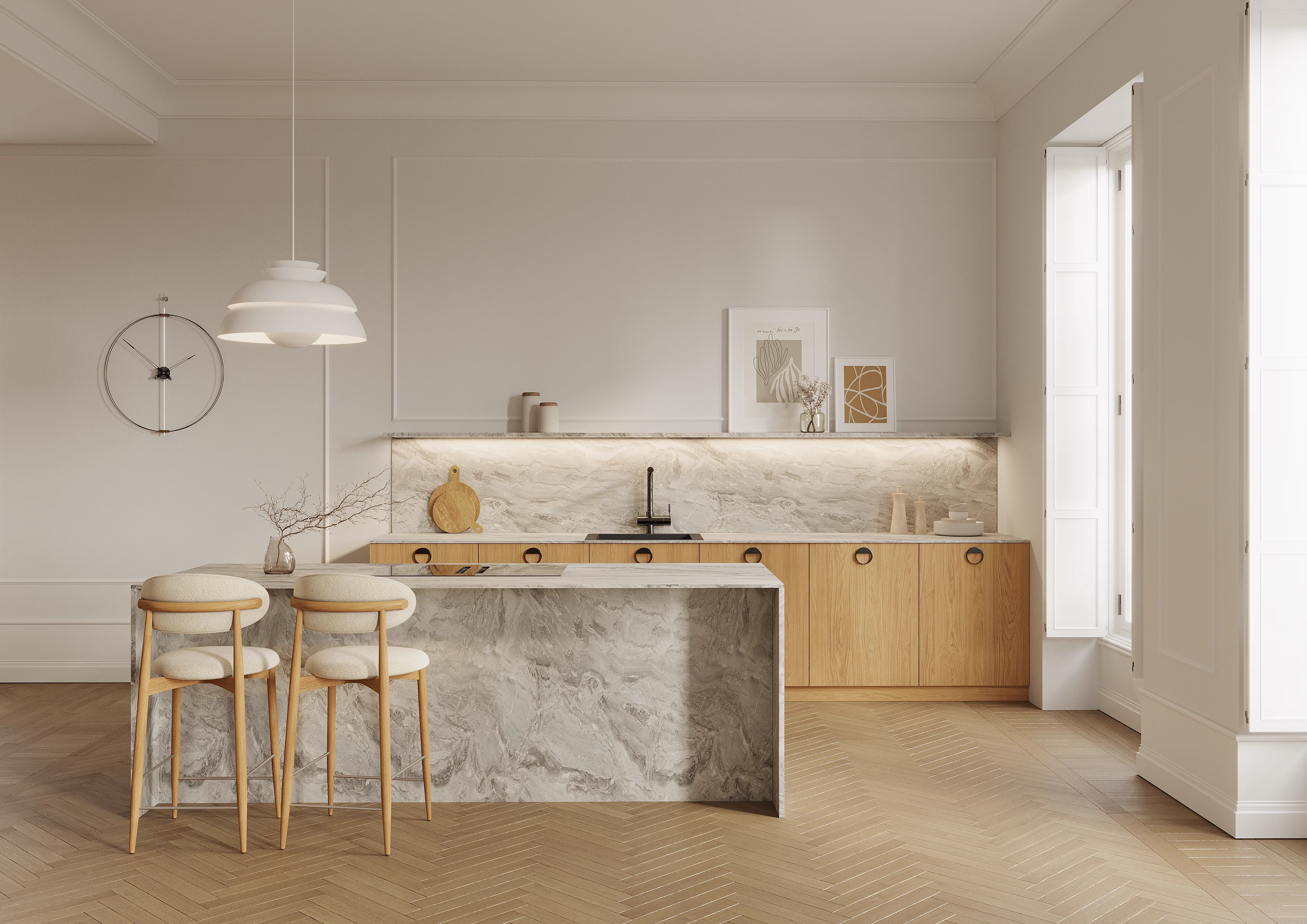 Kuchnia Atlas Penelopa dąb Casella